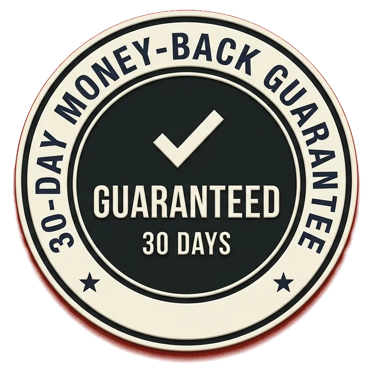 30-day money-back guarantee