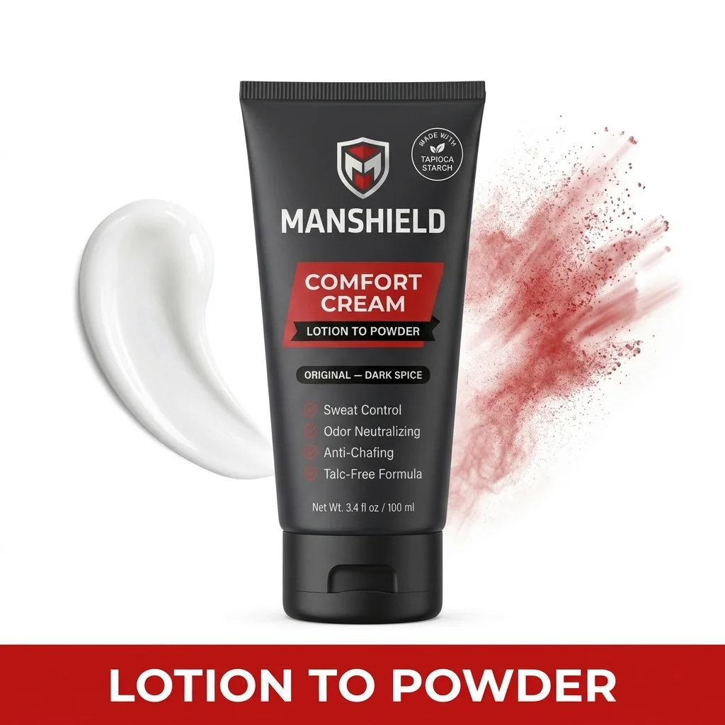 Lotion to powder mechanism